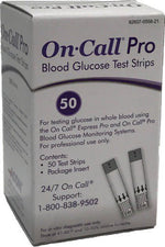 On Call Pro Blood Glucose Test Strips - 1059824_BX - 1