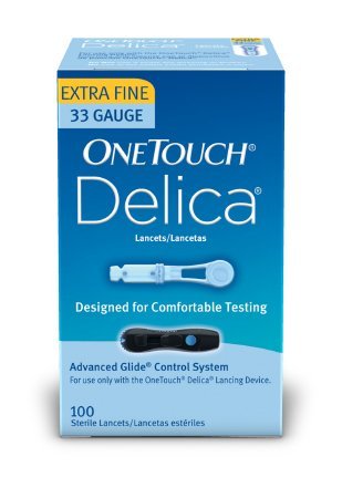 OneTouch Delica Lancets - 722178_BX - 1 OneTouch Delica Lancets - 722178_BX - 1
