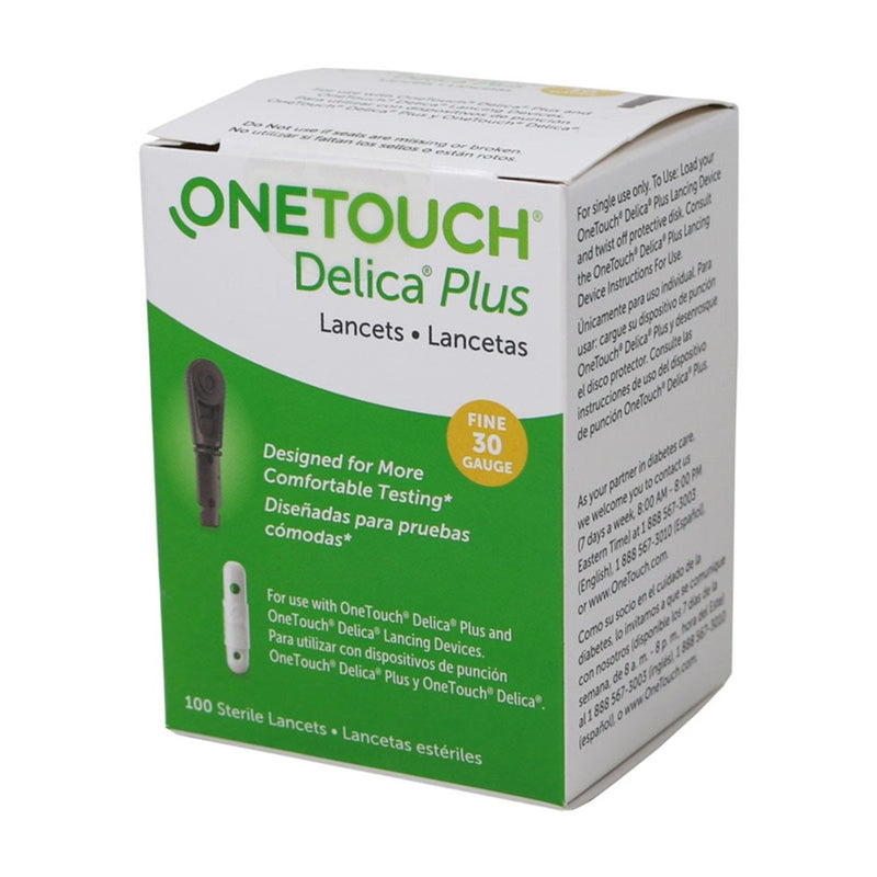 OneTouch Safety Lancets, 30 Gauge Twist Top Activation - 1151251_BX - 8 OneTouch Safety Lancets, 30 Gauge Twist Top Activation - 1151251_BX - 8