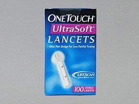 OneTouch Ultrasoft Safety Lancet - 919536_BX - 1 OneTouch Ultrasoft Safety Lancet - 919536_BX - 1