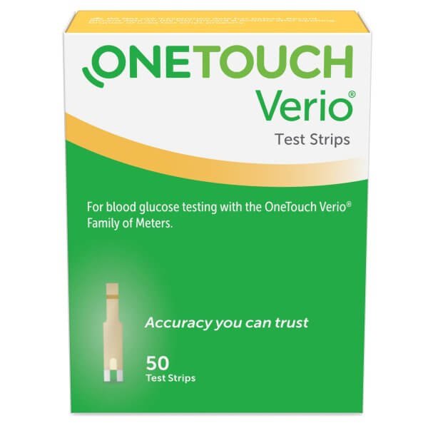 OneTouch Verio Blood Glucose Test Strips - 1076316_BX - 1 OneTouch Verio Blood Glucose Test Strips - 1076316_BX - 1