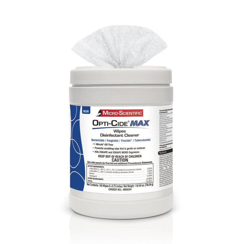 Opti-Cide Max Surface Disinfectant Cleaner Wipes - 1100339_CS - 11 Opti-Cide Max Surface Disinfectant Cleaner Wipes - 1100339_CS - 11