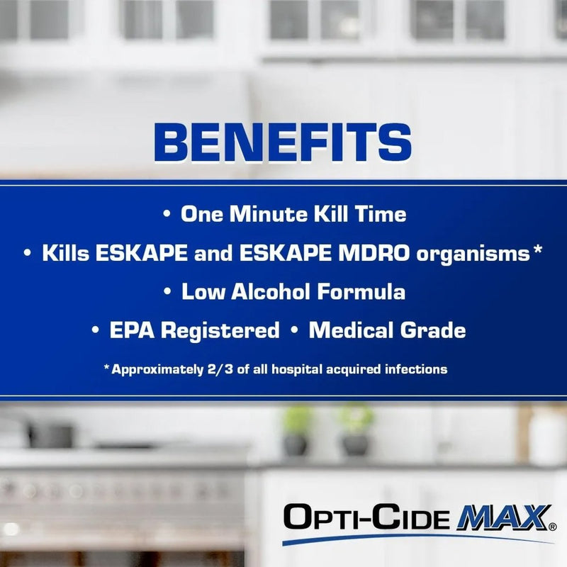Opti-Cide Max Surface Disinfectant Cleaner Wipes - 1100339_CS - 16 Opti-Cide Max Surface Disinfectant Cleaner Wipes - 1100339_CS - 16