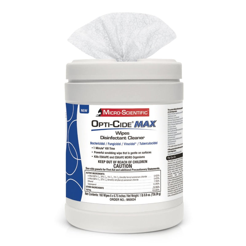 Opti-Cide Max Surface Disinfectant Cleaner Wipes - 1100339_CS - 13 Opti-Cide Max Surface Disinfectant Cleaner Wipes - 1100339_CS - 13