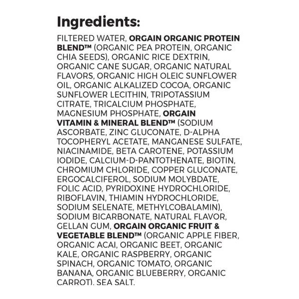 Orgain Organic Vegan Nutritional Shake - 1112296_CS - 5 Orgain Organic Vegan Nutritional Shake - 1112296_CS - 5