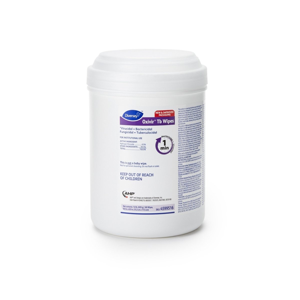Oxivir Tb Surface Disinfectant Wipes - 734940_CT - 1 Oxivir Tb Surface Disinfectant Wipes - 734940_CT - 1