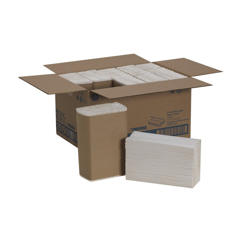 Pacific Blue Basic Paper Towel, 240 per Pack - 362575_PK - 6 Pacific Blue Basic Paper Towel, 240 per Pack - 362575_PK - 6
