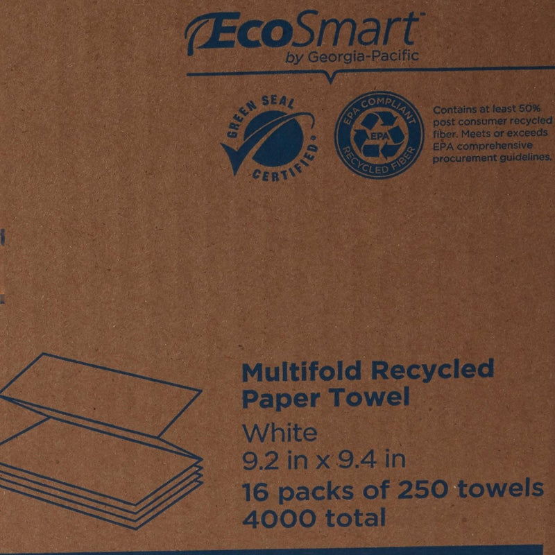Pacific Blue Basic Recycled Multi-Fold Paper Towel, 250 Sheets per Pack - 279896_PK - 11 Pacific Blue Basic Recycled Multi-Fold Paper Towel, 250 Sheets per Pack - 279896_PK - 11