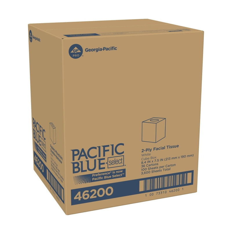 Pacific Blue Select Facial Tissue - 1111129_CS - 8 Pacific Blue Select Facial Tissue - 1111129_CS - 8
