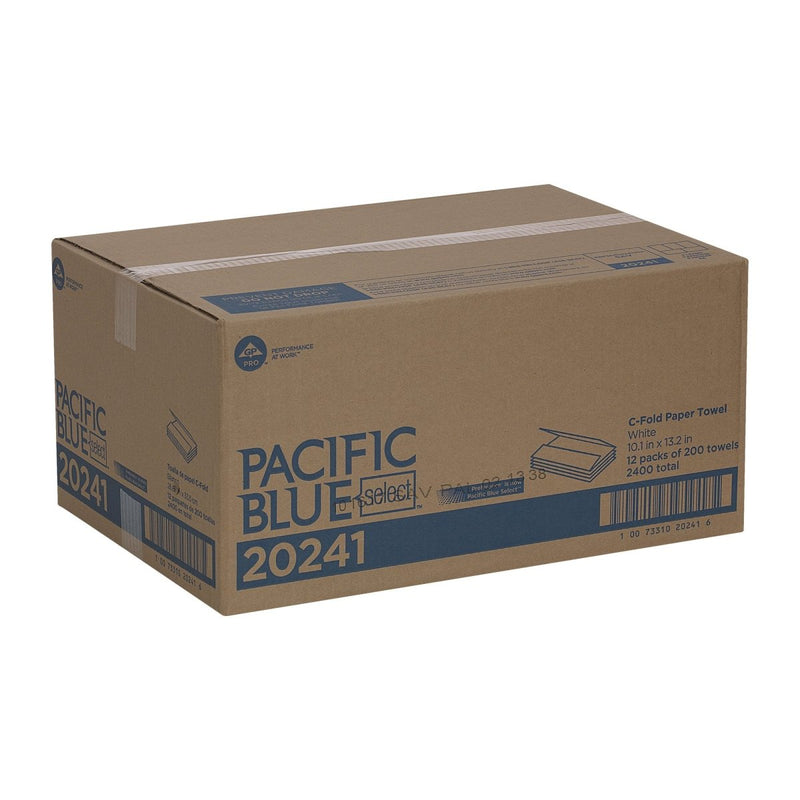 Pacific Blue Select Paper Towels, 3¼ x 10¼ Inch - 483198_PK - 10 Pacific Blue Select Paper Towels, 3¼ x 10¼ Inch - 483198_PK - 10
