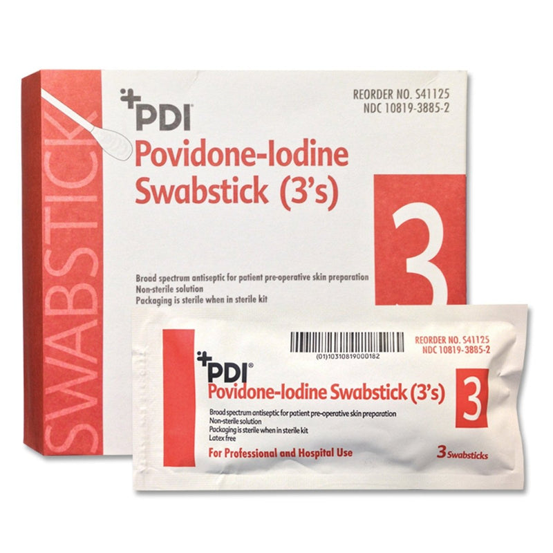 PDI PVP Iodine Prep Swabsticks - 188680_BX - 2 PDI PVP Iodine Prep Swabsticks - 188680_BX - 2