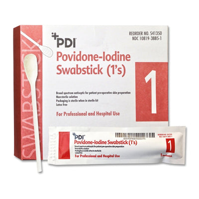 PDI PVP Iodine Prep Swabsticks - 188681_BX - 1 PDI PVP Iodine Prep Swabsticks - 188681_BX - 1