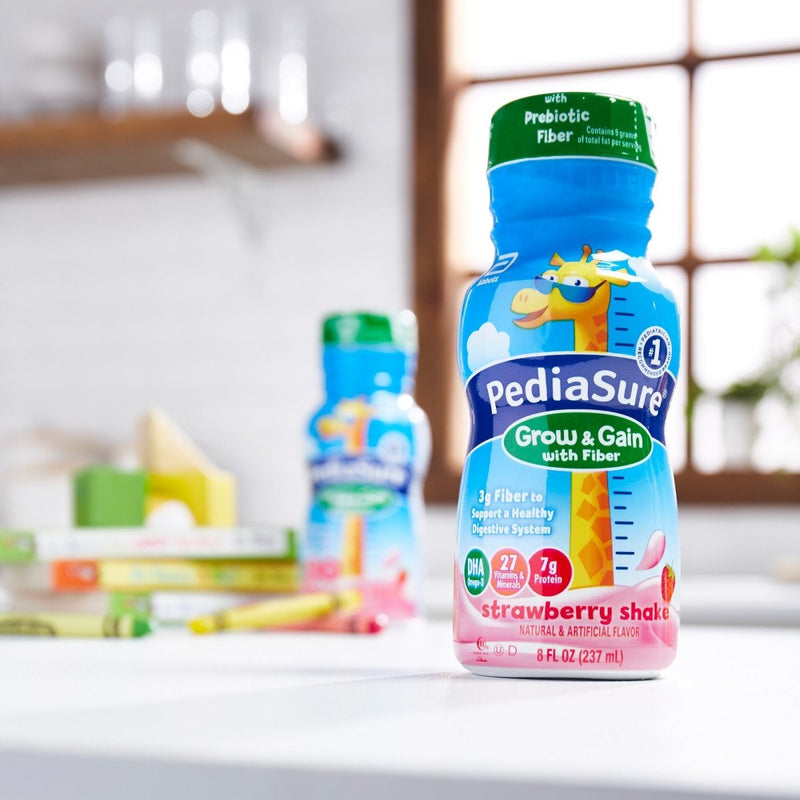 PediaSure Grow & Gain with Fiber Pediatric Oral Supplement - 813437_PK - 21 PediaSure Grow & Gain with Fiber Pediatric Oral Supplement - 813437_PK - 21