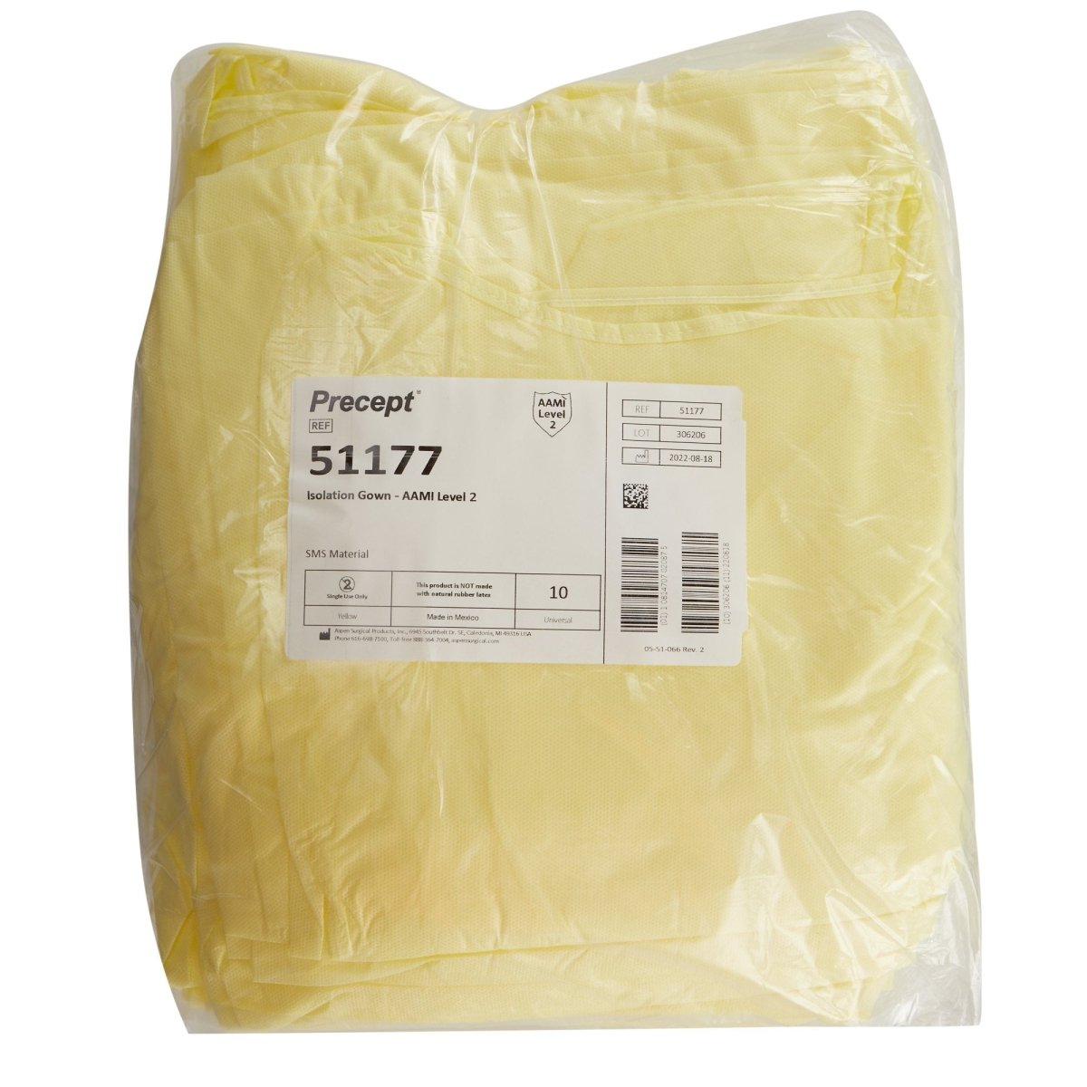 Percept Full Coverage Isolation Gown - 1197109_BG - 1 Percept Full Coverage Isolation Gown - 1197109_BG - 1