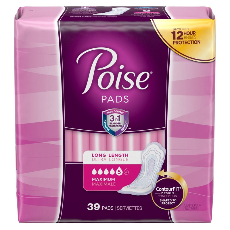 Poise Maximum Bladder Control Pad - 1163799_CS - 1 Poise Maximum Bladder Control Pad - 1163799_CS - 1