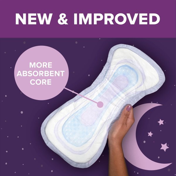 Poise Overnight Ultimate Bladder Control Pad - 1224724_CS - 4 Poise Overnight Ultimate Bladder Control Pad - 1224724_CS - 4