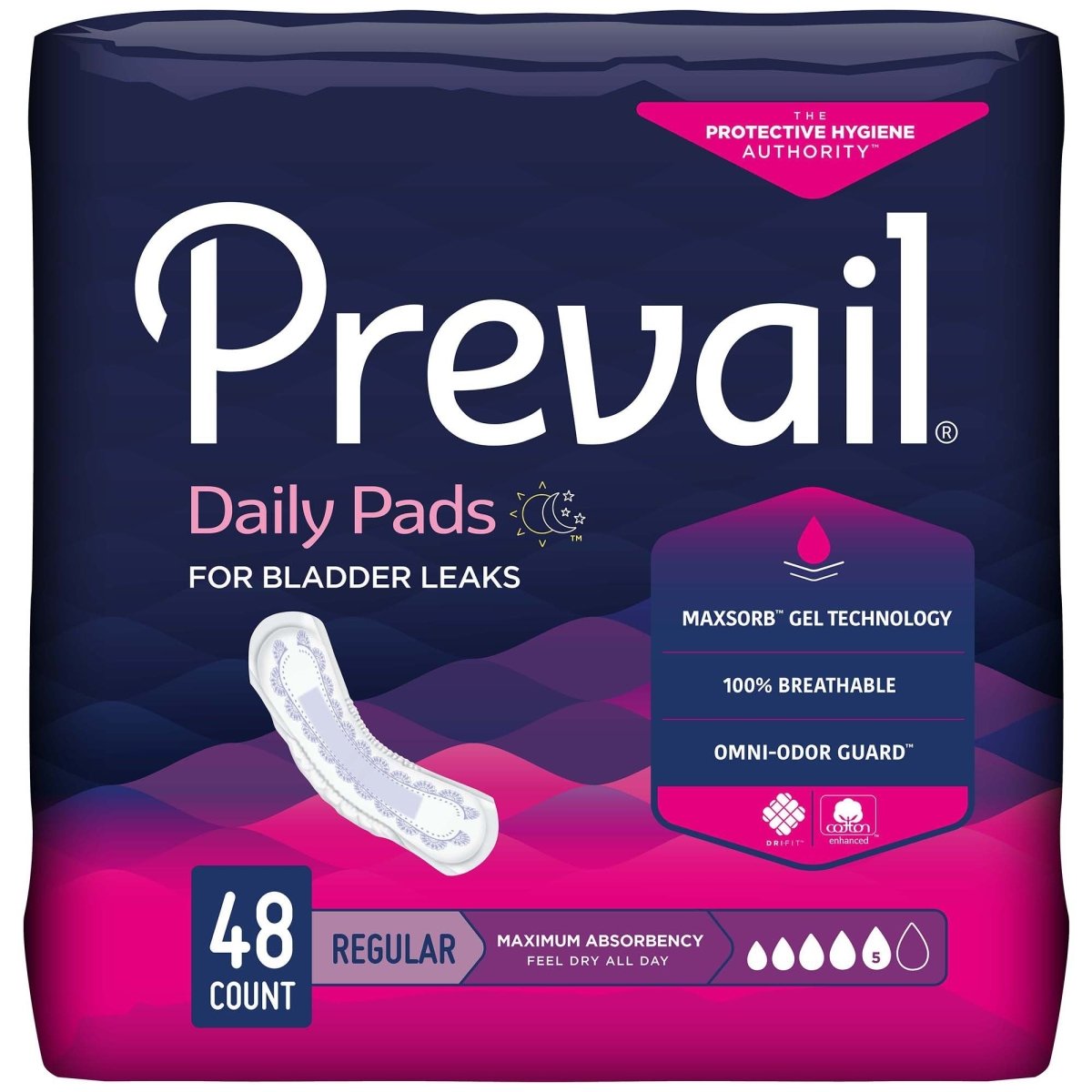Prevail Daily Pads - 810355_PK - 1 Prevail Daily Pads - 810355_PK - 1
