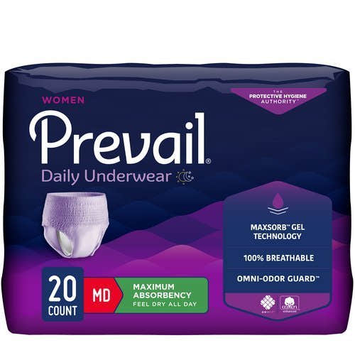Prevail Daily Underwear Maximum Absorbent Underwear -Female - 1178181_BG - 1 Prevail Daily Underwear for Women - 889081_BG - 2