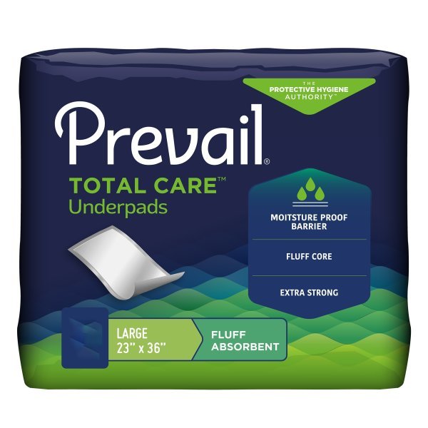 Prevail Total Care Underpads - 1227006_CS - 1 Prevail Total Care Underpads - 1227006_CS - 1