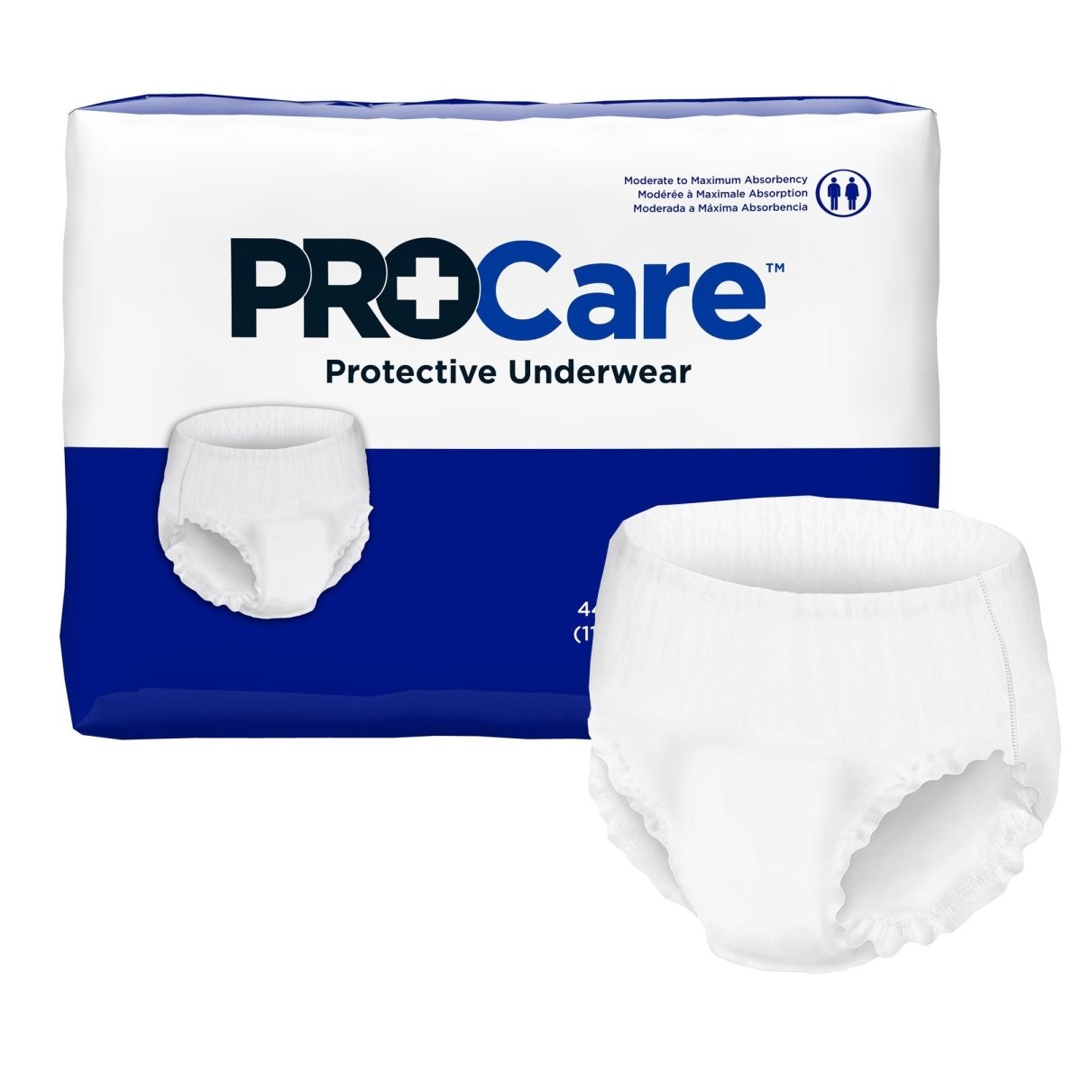 McKesson Super Incontinence Underwear, Moderate Absorbency