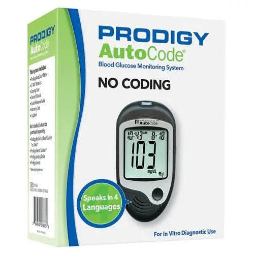 Prodigy AutoCode Blood Glucose Meter - 842600_EA - 1 Prodigy AutoCode Blood Glucose Meter - 842600_EA - 1