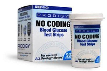 Prodigy Blood Glucose Test Strips - 843244_BX - 1 Prodigy Blood Glucose Test Strips - 843244_BX - 1