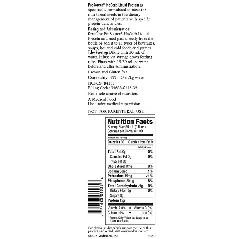 ProSource NoCarb Protein Supplement - 709355_EA - 5 ProSource NoCarb Protein Supplement - 709355_EA - 5
