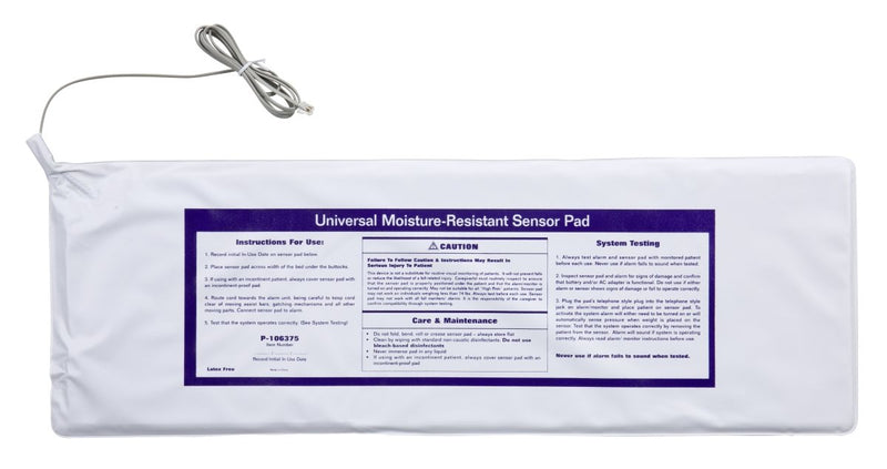 Protech Moisture Resistant Bed Sensor Pad - 871283_EA - 1 Protech Moisture Resistant Bed Sensor Pad - 871283_EA - 1