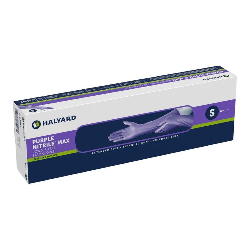 Purple Nitrile Max Nitrile Extended Cuff Length Exam Gloves - 1051222_BX - 2 Purple Nitrile Max Nitrile Extended Cuff Length Exam Gloves - 1051222_BX - 2