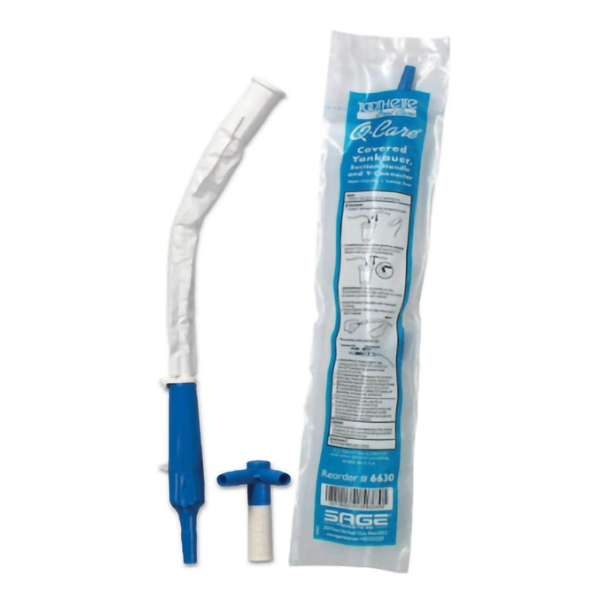 Q•Care Suction Handle And Covered Yankauer With Y Connector - 419780_CS - 1 Q•Care Suction Handle And Covered Yankauer With Y Connector - 419780_CS - 1