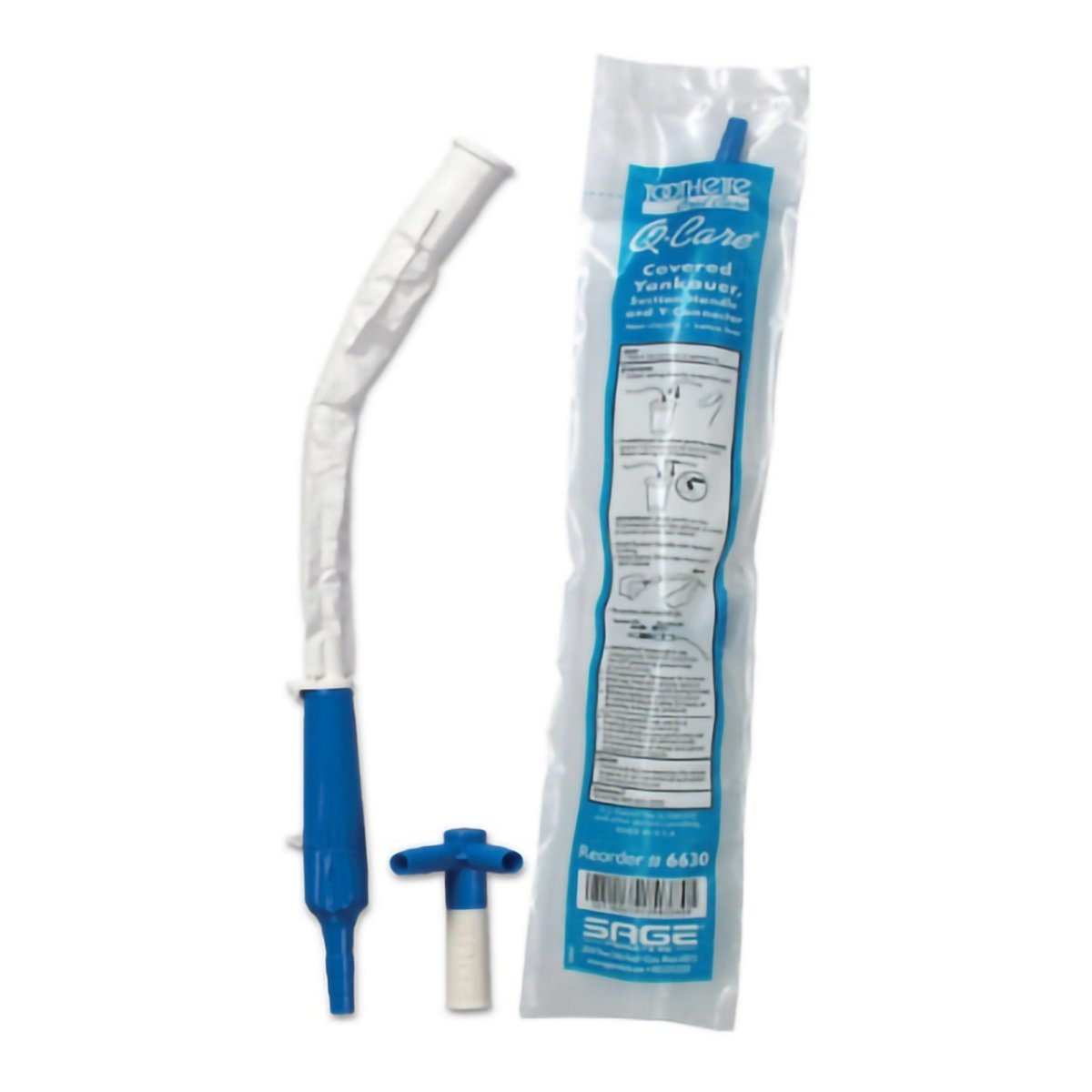 Q•Care Suction Handle And Covered Yankauer With Y Connector - 419780_CS - 1 Q•Care Suction Handle And Covered Yankauer With Y Connector - 419780_CS - 1