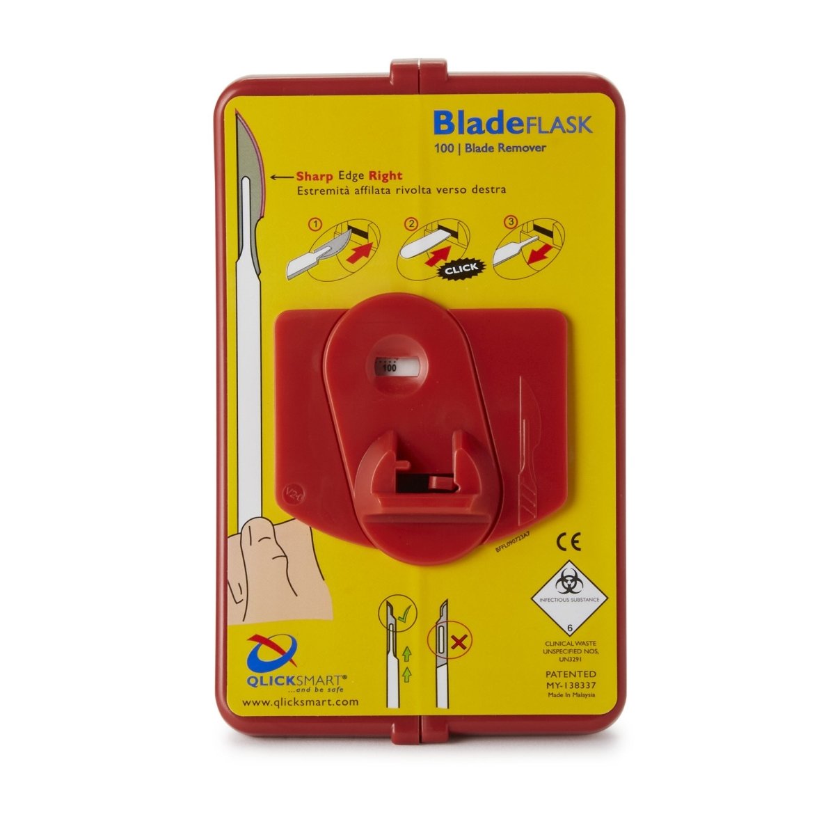 Qlicksmart Scalpel Blade Remover - 781453_CS - 1 Qlicksmart Scalpel Blade Remover - 781453_CS - 1