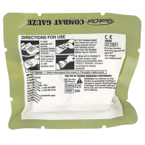 QuikClot Combat Gauze Hemostatic Dressing - 1019198_EA - 2 QuikClot Combat Gauze Hemostatic Dressing - 1019198_EA - 2