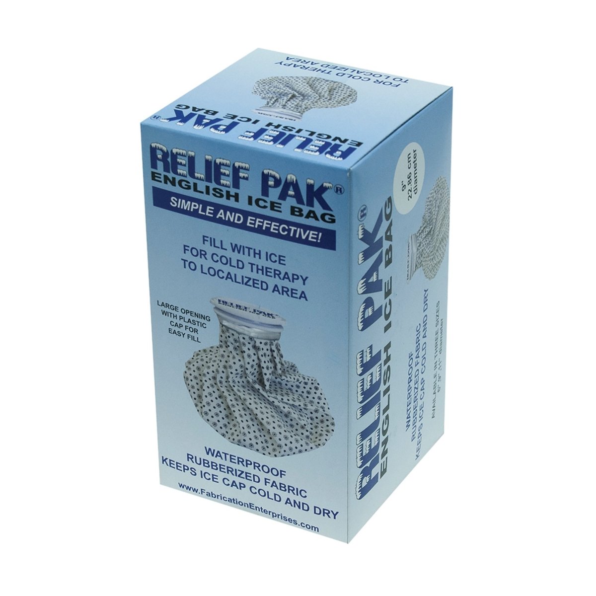 Relief Pak English Ice Cap Reusable Ice Bag, 9 Inch Diameter - 766329_EA - 1 Relief Pak English Ice Cap Reusable Ice Bag, 9 Inch Diameter - 766329_EA - 1