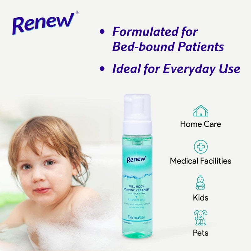Renew Foaming Rinse-Free Body Cleanser - 776333_EA - 2 Renew Foaming Rinse-Free Body Cleanser - 776333_EA - 2