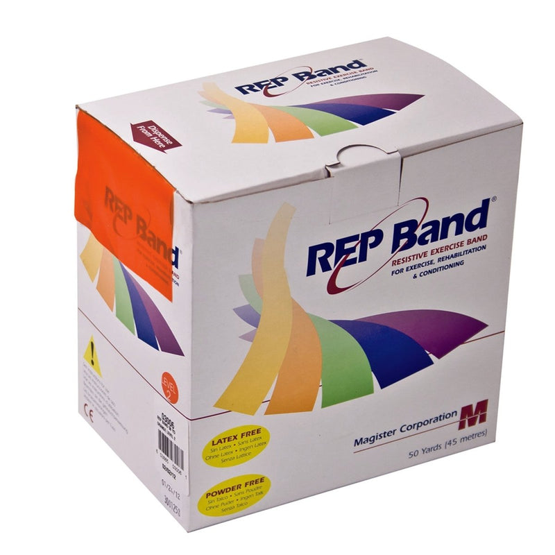 REP Band Exercise Resistance Band, Orange, 4 Inch x 50 Yard - 560504_EA - 1 REP Band Exercise Resistance Band, Orange, 4 Inch x 50 Yard - 560504_EA - 1