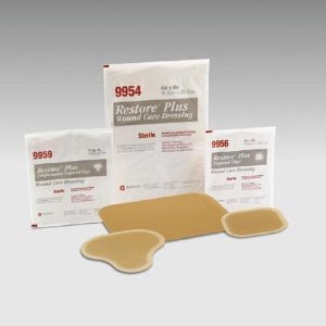 Restore Hydrocolloid Dressing without Tapered Edges, 4 x 4 Inch - 318683_BX - 1 Restore Hydrocolloid Dressing without Tapered Edges, 4 x 4 Inch - 318683_BX - 1