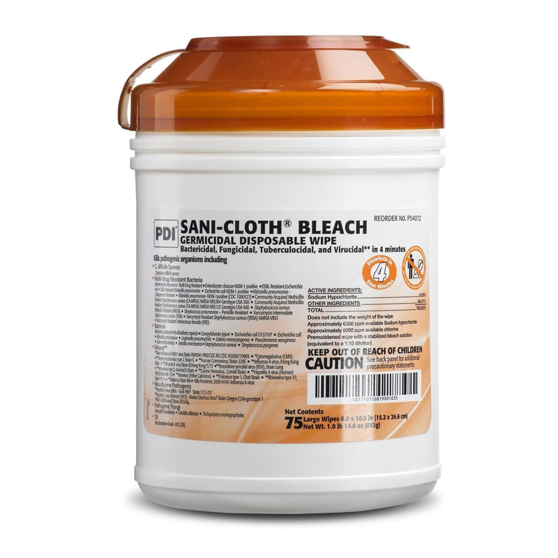 Sani-Cloth Surface Disinfectant Cleaner Bleach Wipe, 40 Individual Packets per Box - 786308_CS - 17 Sani-Cloth Surface Disinfectant Cleaner Bleach Wipe, 40 Individual Packets per Box - 786308_CS - 17