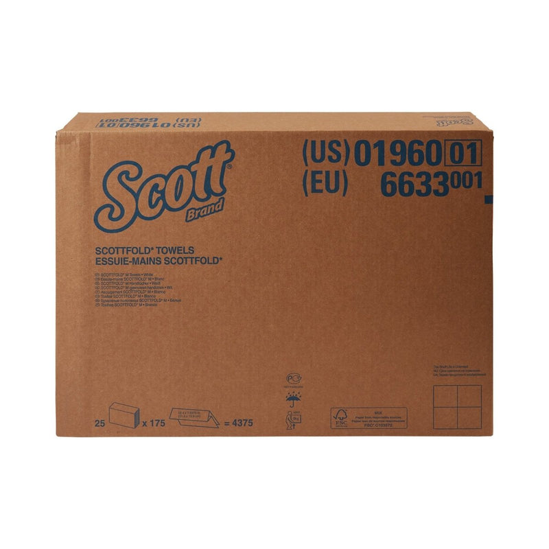 Scott Scottfold Paper Towel, 175 per Pack - 667642_PK - 10 Scott Scottfold Paper Towel, 175 per Pack - 667642_PK - 10