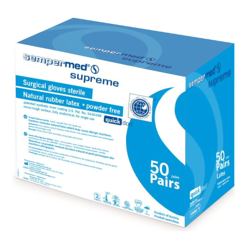 Sempermed Supreme Latex Surgical Gloves - 554117_BX - 3 Sempermed Supreme Latex Surgical Gloves - 554117_BX - 3