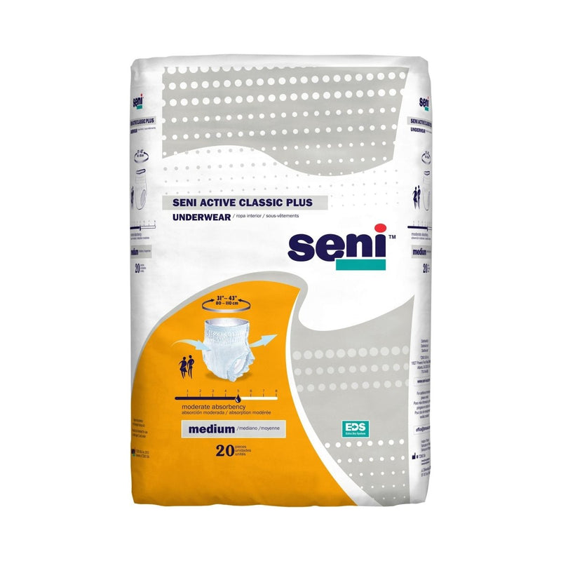 Seni Active Classic Plus Moderate Absorbent Underwear -Unisex - 1163843_CS - 3 Seni Active Classic Plus Moderate Absorbent Underwear -Unisex - 1163843_CS - 3