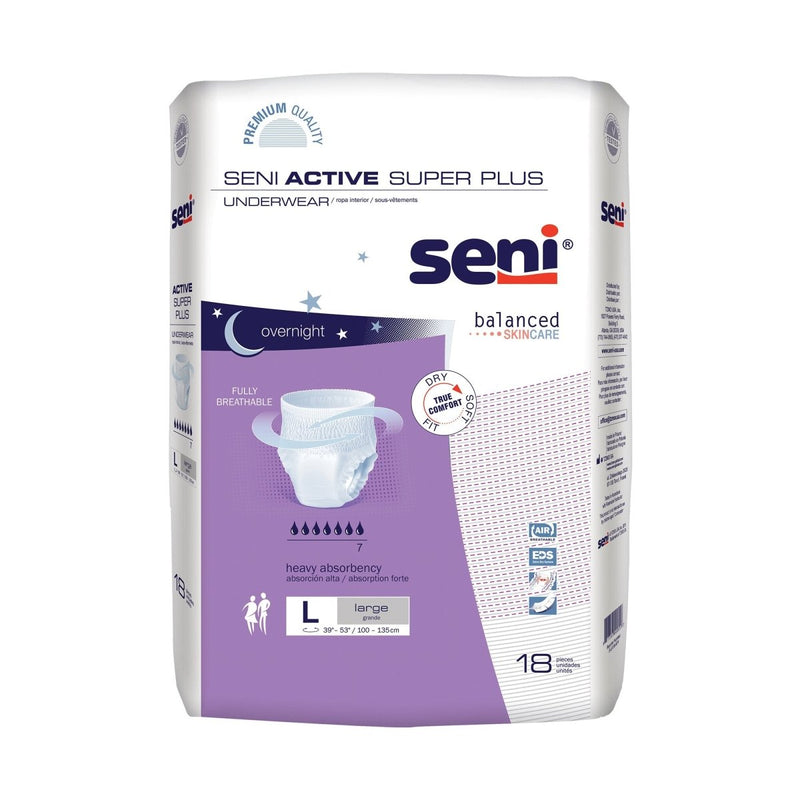 Seni Active Super Plus Heavy Absorbent Underwear - 1163858_CS - 1 Seni Active Super Plus Heavy Absorbent Underwear - 1163858_CS - 1