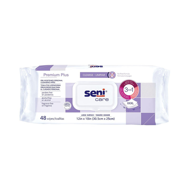Seni Care Premium Plus Personal Cleansing Wipes - 1192225_CS - 1 Seni Care Premium Plus Personal Cleansing Wipes - 1192225_CS - 1