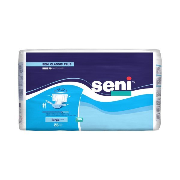 Seni Classic Plus Incontinence Briefs - 1163864_CS - 8 Seni Classic Plus Incontinence Briefs - 1163864_CS - 8