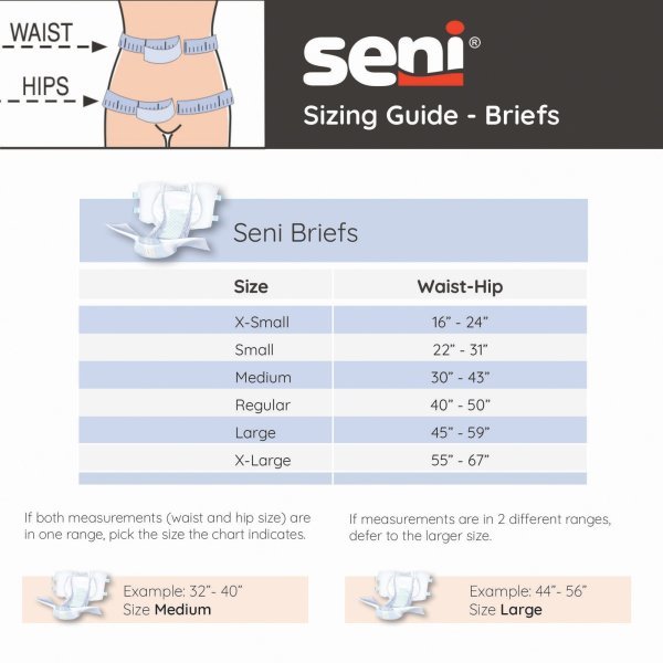 Seni Classic Plus Incontinence Briefs - 1163856_CS - 5 Seni Classic Plus Incontinence Briefs - 1163856_CS - 5