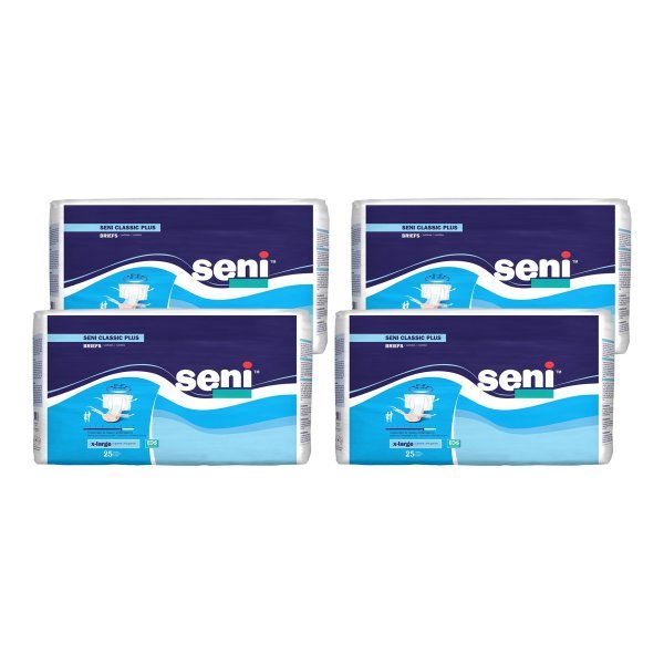 Seni Classic Plus Incontinence Briefs - 1163868_CS - 10 Seni Classic Plus Incontinence Briefs - 1163868_CS - 10