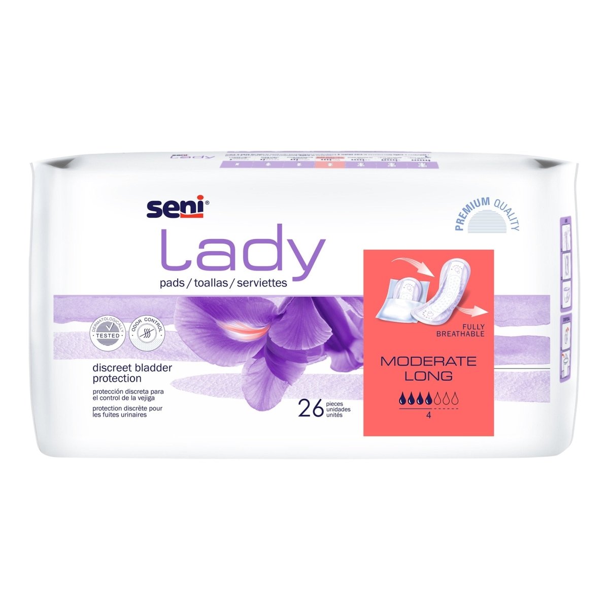 Seni Lady Moderate Pads - 1222536_CS - 1 Seni Lady Moderate Pads - 1222536_CS - 1