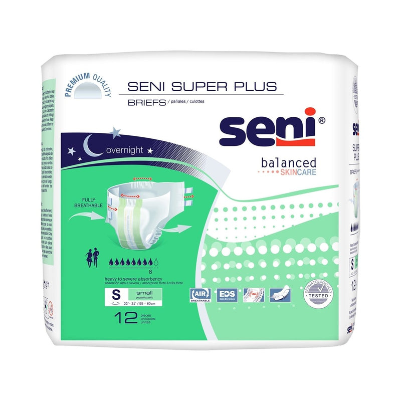 Seni Super Plus Heavy to Severe Absorbency Incontinence Brief -Unisex - 1163827_CS - 4 Seni Super Plus Heavy to Severe Absorbency Incontinence Brief -Unisex - 1163827_CS - 4