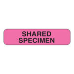 Shamrock "Shared Specimen" Pre Printed Label - 1036537_RL - 1 Shamrock "Shared Specimen" Pre Printed Label - 1036537_RL - 1