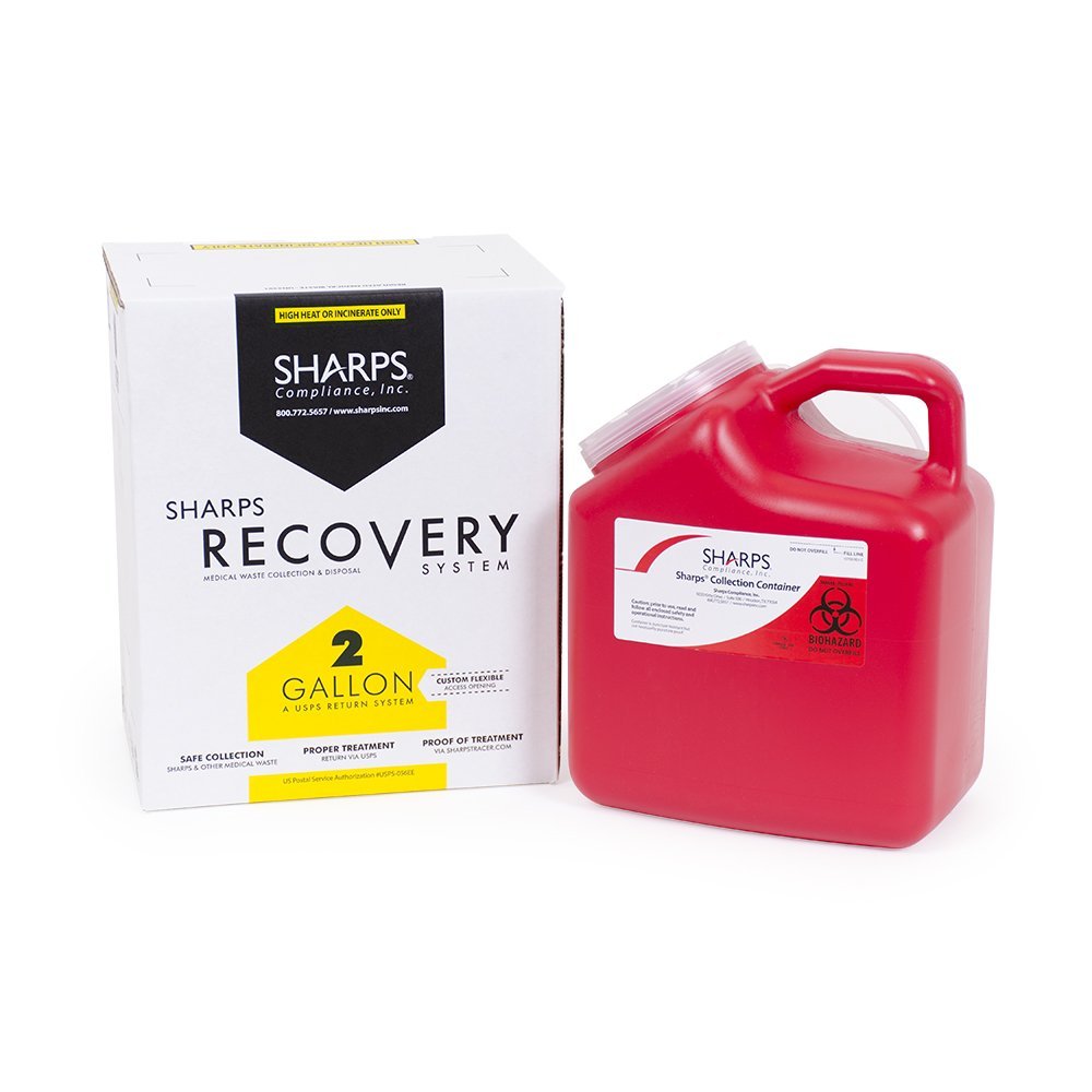 Sharps Mailback Chemotherapy Container - 1136585_CS - 1 Sharps Mailback Chemotherapy Container - 1136585_CS - 1